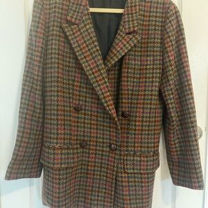 100% Pure Wool Tweed Jacket